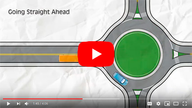"Navigating Through Roundabouts" Video Thumbnail