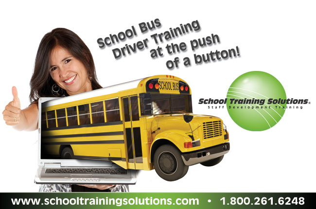 School bus driver training at the push of a button