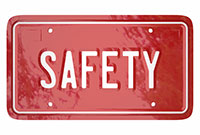 Safety License Plate