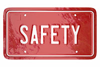 Safety License Plate