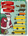 Buses of Christmas Past - Infographic