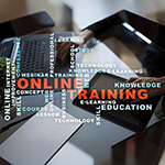 Online Training word cloud