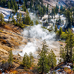 Lassen Volcanic National Park hot spring